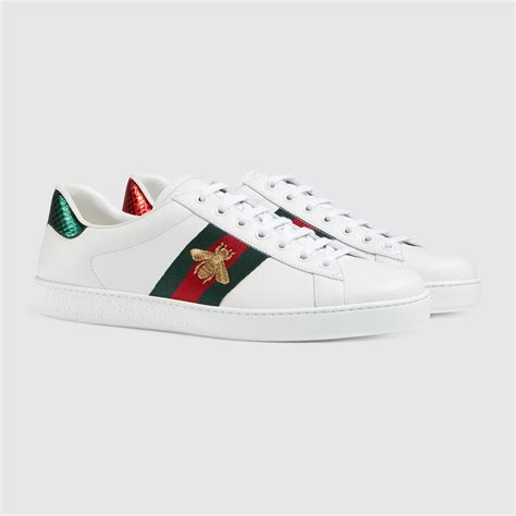 ace embroidered sneaker gucci ebay|gucci ace embellished leather sneakers.